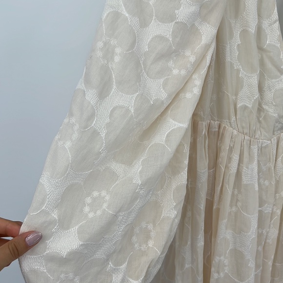 LPA Baptiste Dress in Off White Medium - Picture 6 of 10